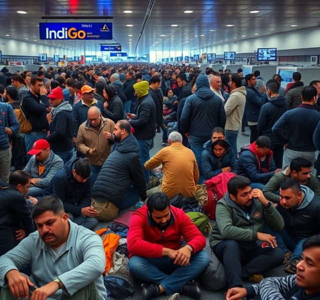 400 IndiGo Passengers Stuck in Istanbul, Facing Food and Accommodation Shortages