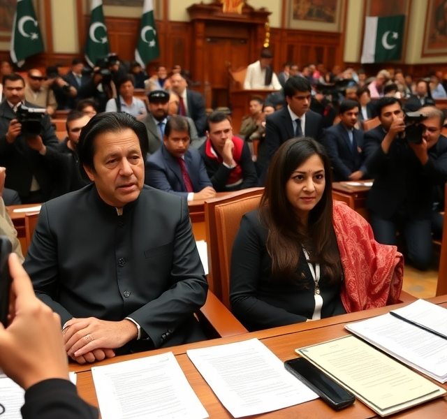 Ex-Pakistan Prime Minister Imran Khan and Bushra Bibi Indicted on Corruption Charges