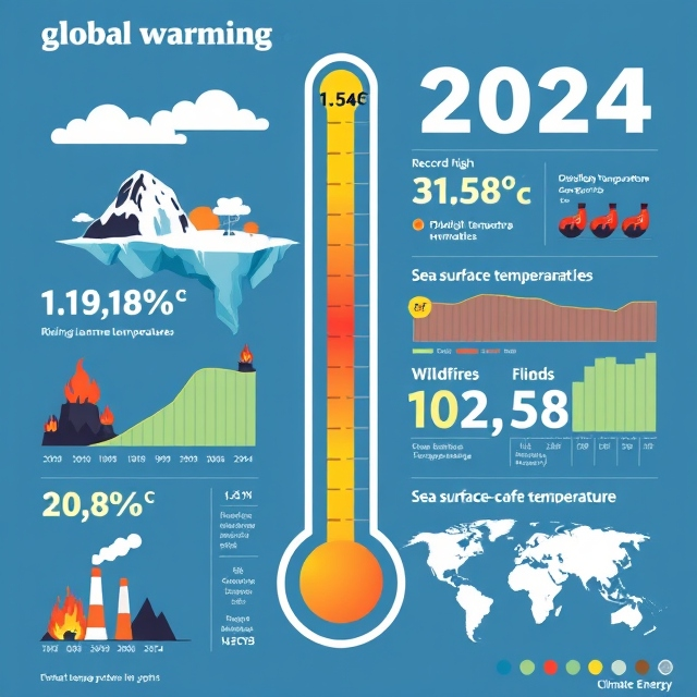 Rising Temperatures: European Climate Agency Forecasts 2024 as Record-Breaking Hot Year